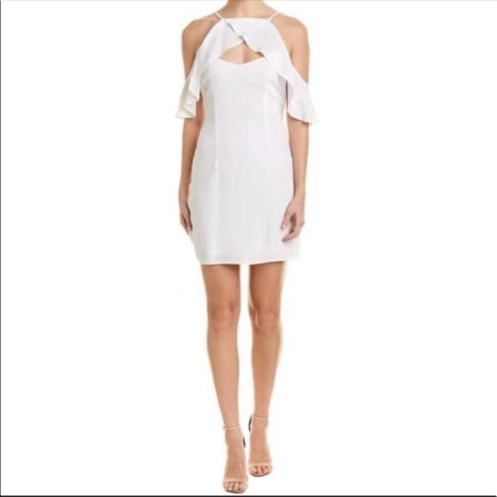 NWT BB Dakota Kaless Off The Shoulder White Dress
